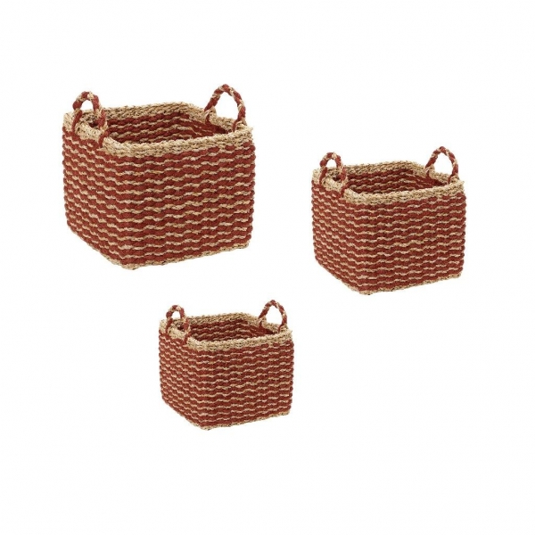 ΚΑΛΑΘΙ ΤΕΤΡΑΓ. ΜΕ ΧΕΡ. ΣΕΤ/3 SEAGRASS 35-30-25ΕΚ