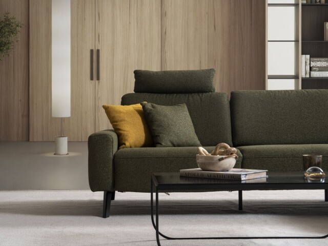 Καναπες Γωνία Parker  με μηχανισμούς  270 x 174 cm