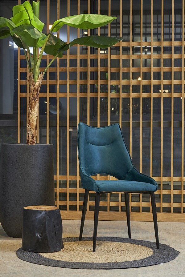 Καρέκλα Τραπεζαρίας Mat Blue