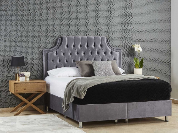 Κρεβατοκάμαρα Grey Velvet