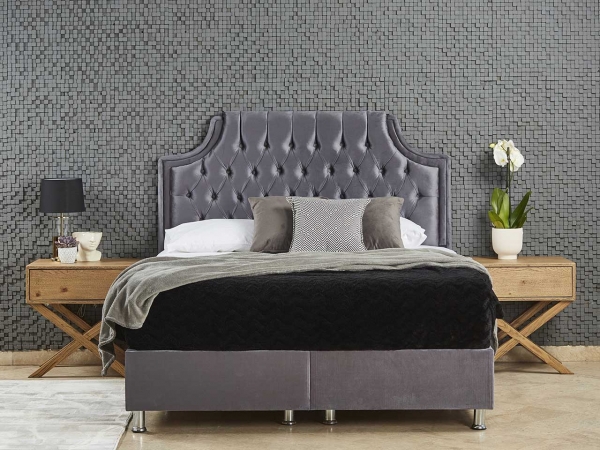 Κρεβατοκάμαρα Grey Velvet