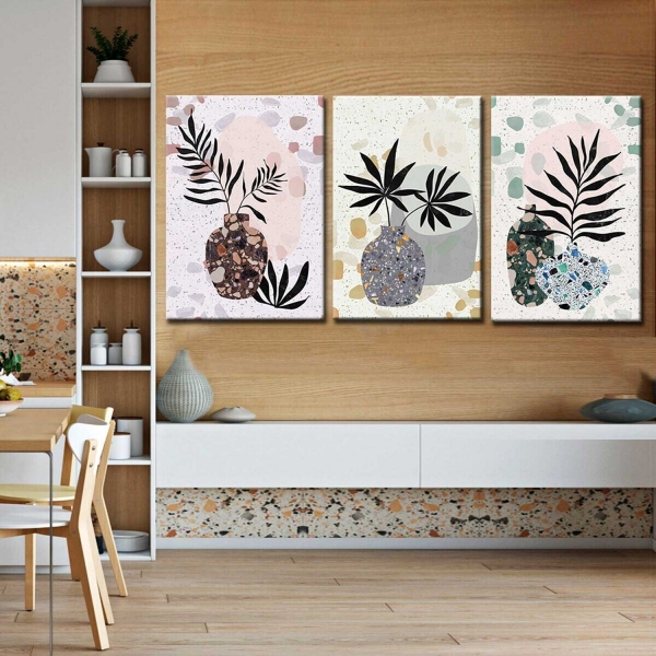 Τρίπτυχο terrazzo